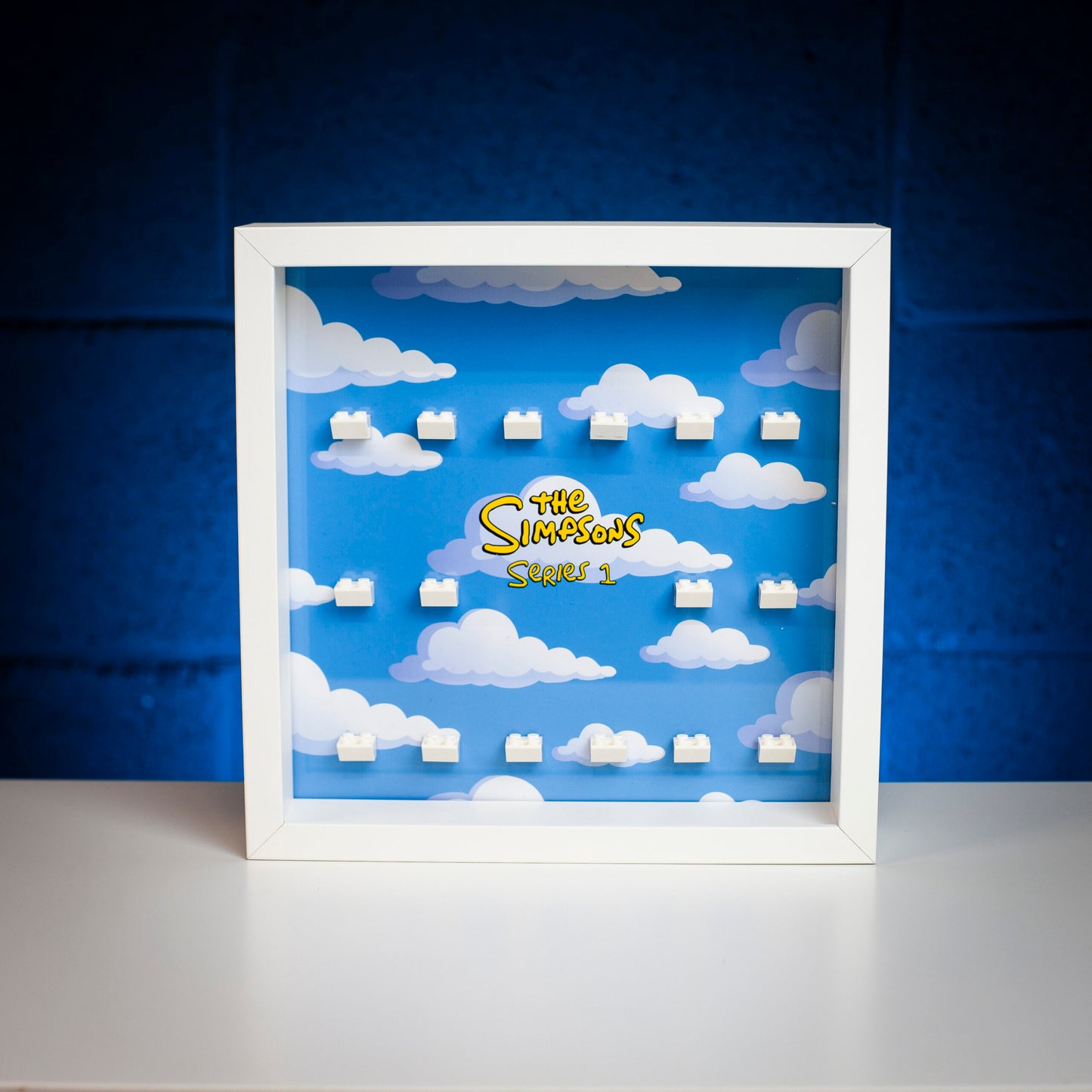 Acrylic Display Frame Insert for LEGO CMF Minifigure Simpsons Series 1