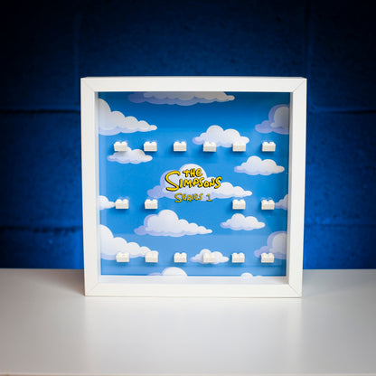Acrylic Display Frame Insert for LEGO CMF Minifigure Simpsons Series 1