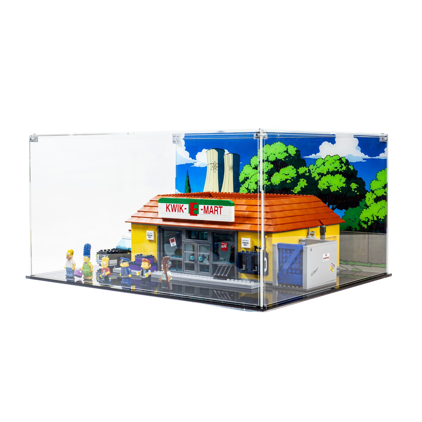Premium Acrylic Display Case for LEGO Simpsons The Kwik-E-Mart 71016