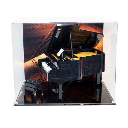 Premium Acrylic Display Case for LEGO Grand Piano 21323