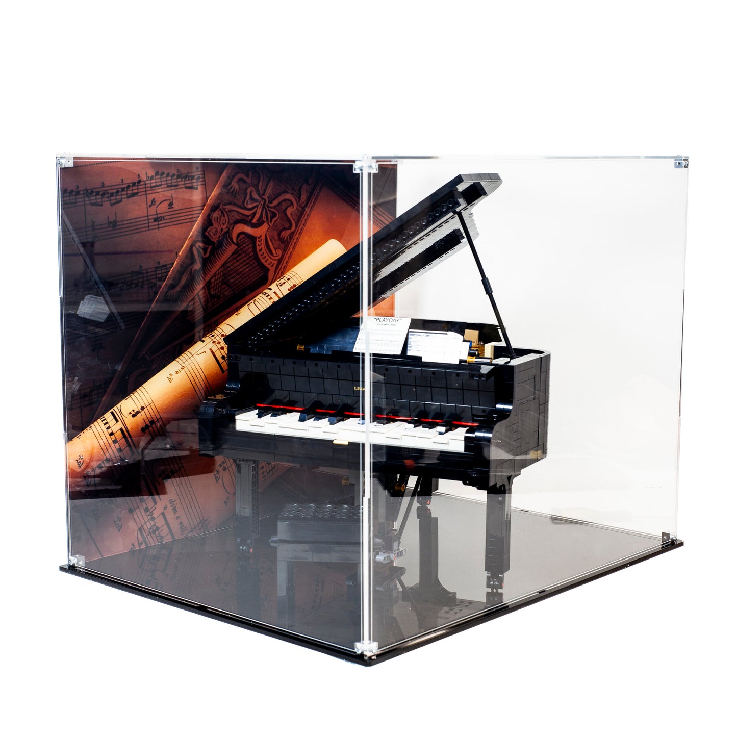 Premium Acrylic Display Case for LEGO Grand Piano 21323