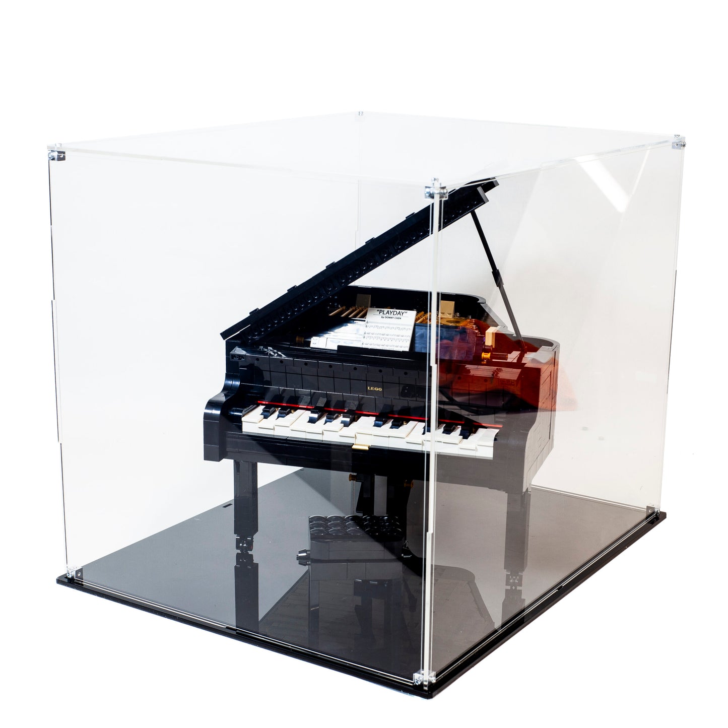 Premium Acrylic Display Case for LEGO Grand Piano 21323