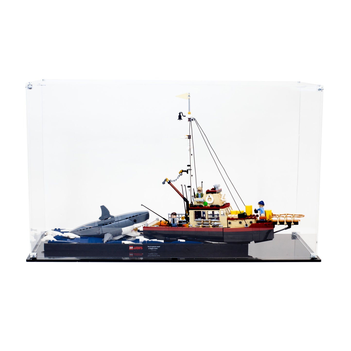 Premium Acrylic Display Case for LEGO Jaws 21350