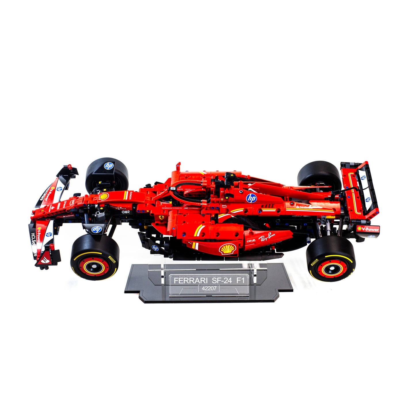 Acrylic Display Stand For LEGO Ferrari SF-24 F1 42207
