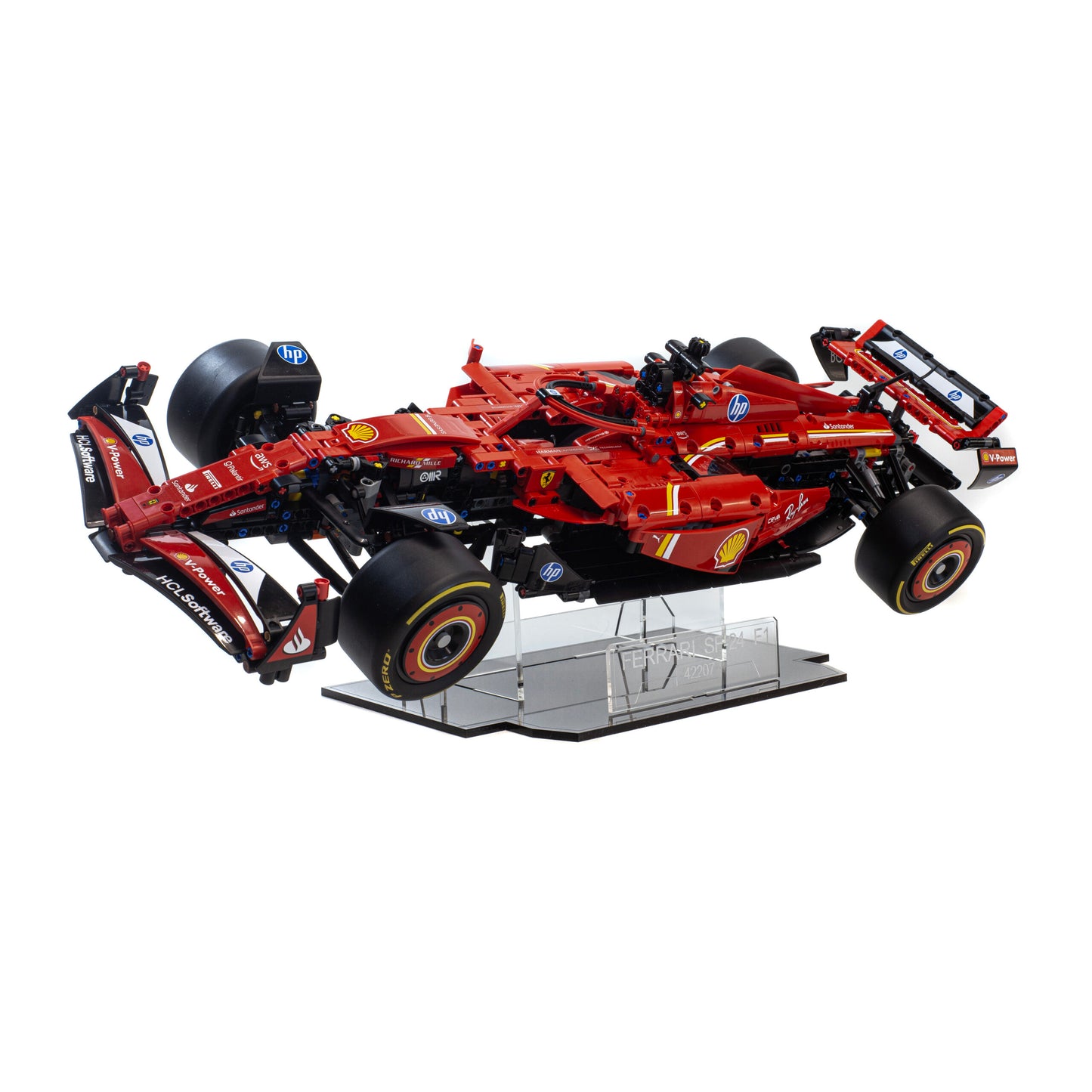 Acrylic Display Stand For LEGO Ferrari SF-24 F1 42207