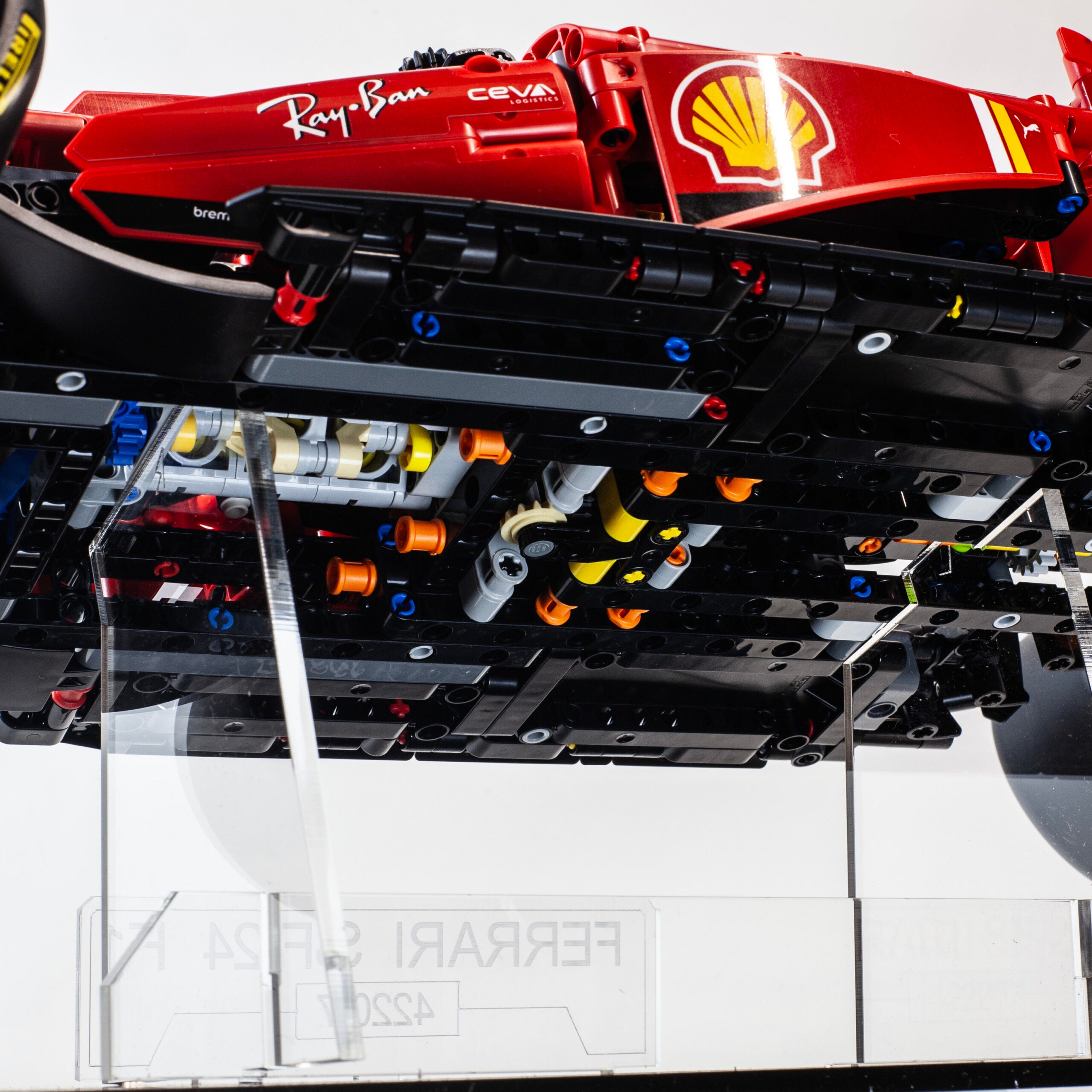 Premium Acrylic Display Case for the LEGO® Technic Ferrari SF-24