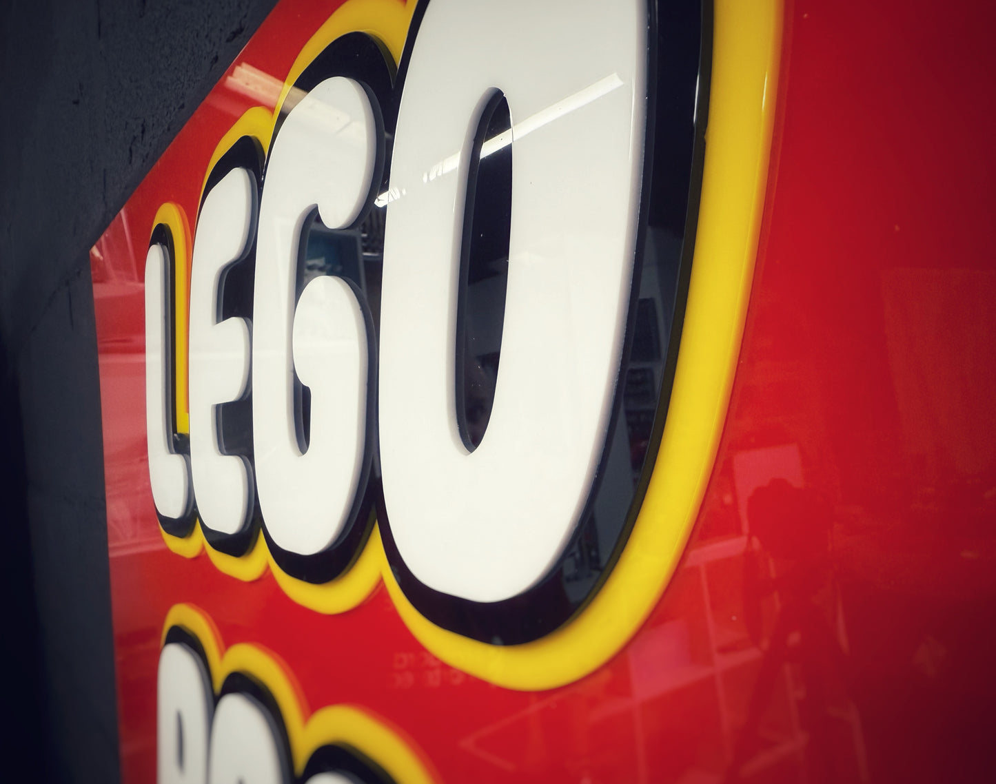 3D Stacked Acrylic LEGO Room sign