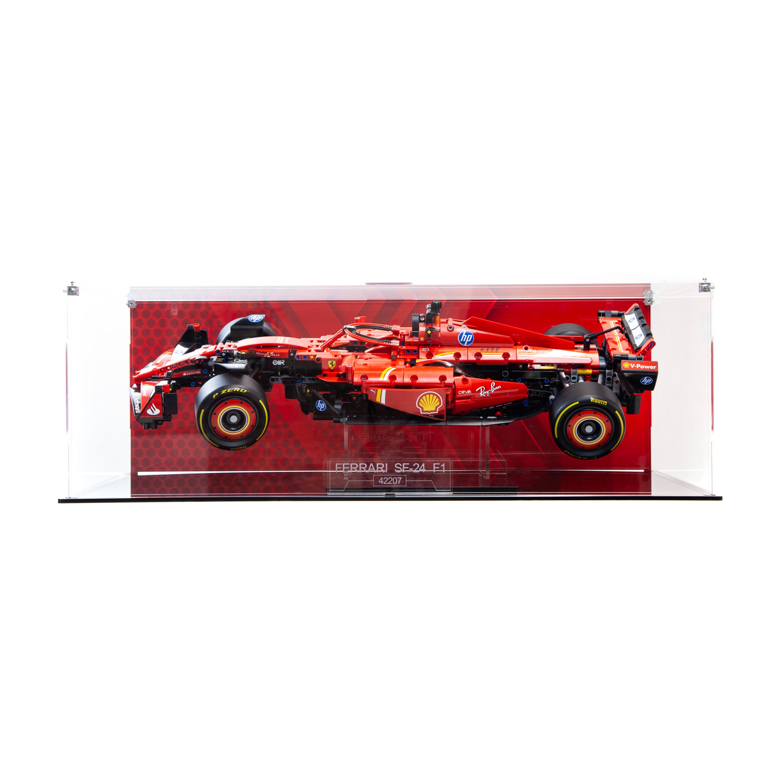 Premium Acrylic Display Case for the LEGO® Technic Ferrari SF-24