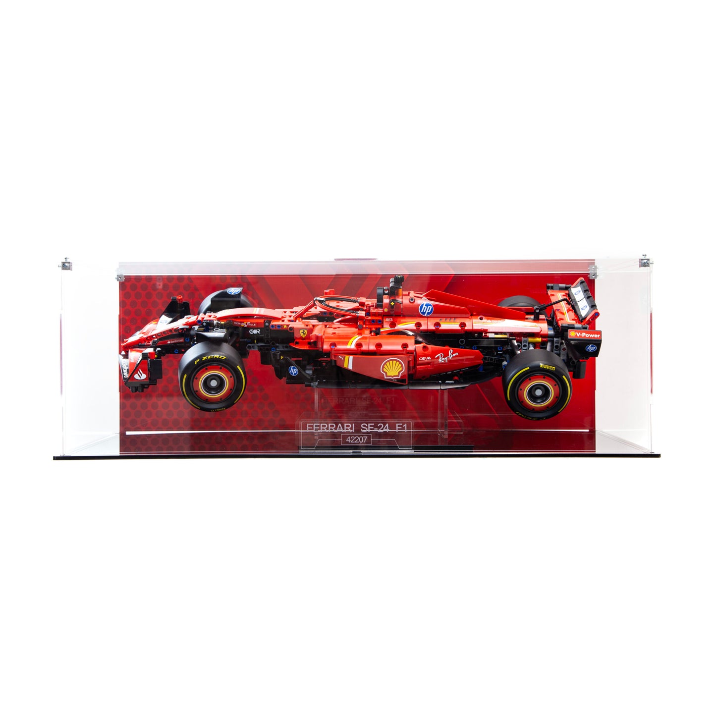 Premium Acrylic Display Case for the LEGO® Technic Ferrari SF-24 F1 42207