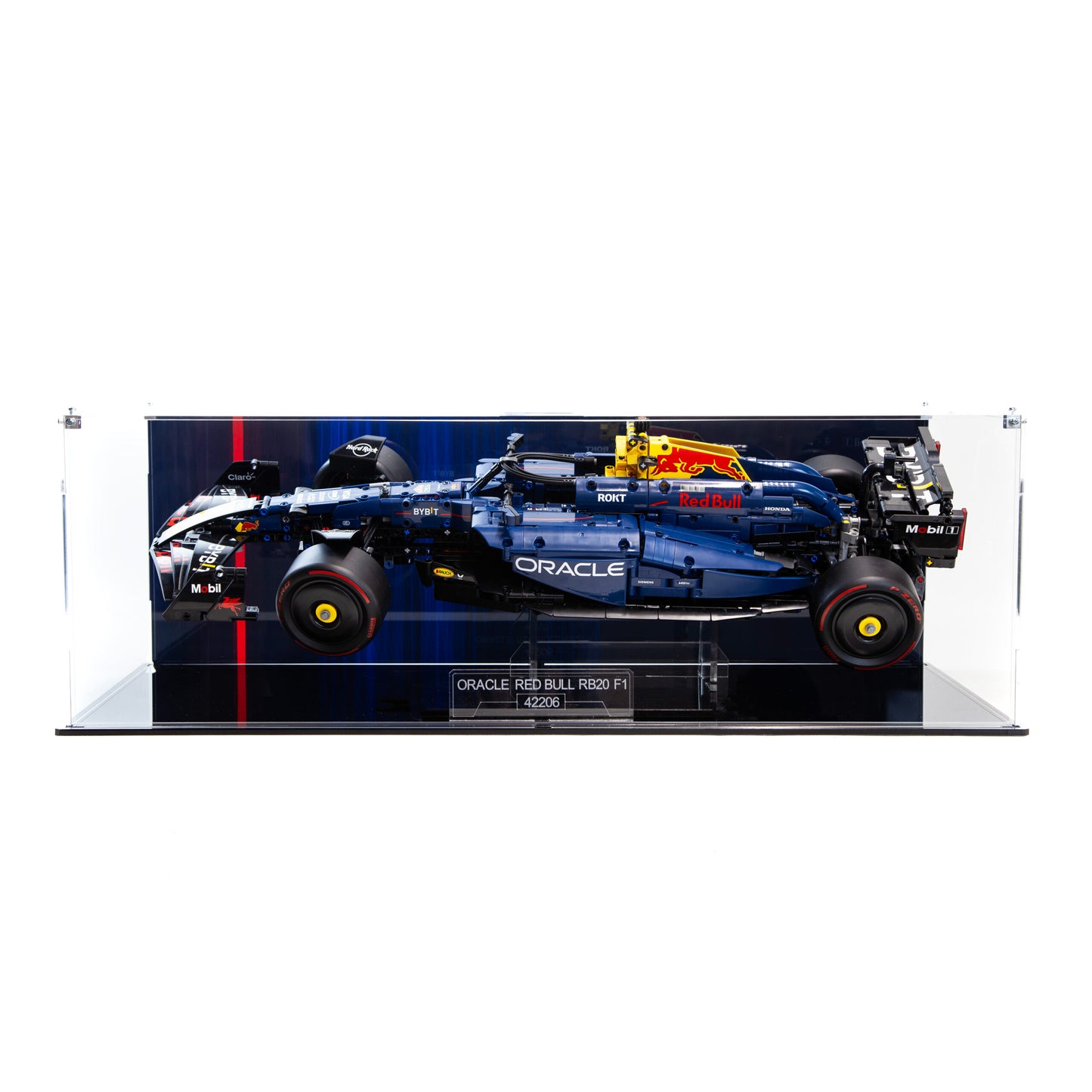 Premium Acrylic Display Case for the LEGO® Technic Oracle Red Bull Racing RB20 F1 42206