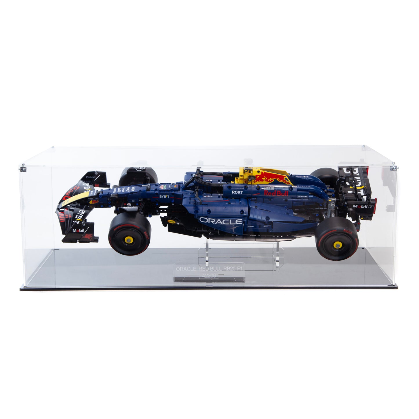 Premium Acrylic Display Case for the LEGO® Technic Oracle Red Bull Racing RB20 F1 42206