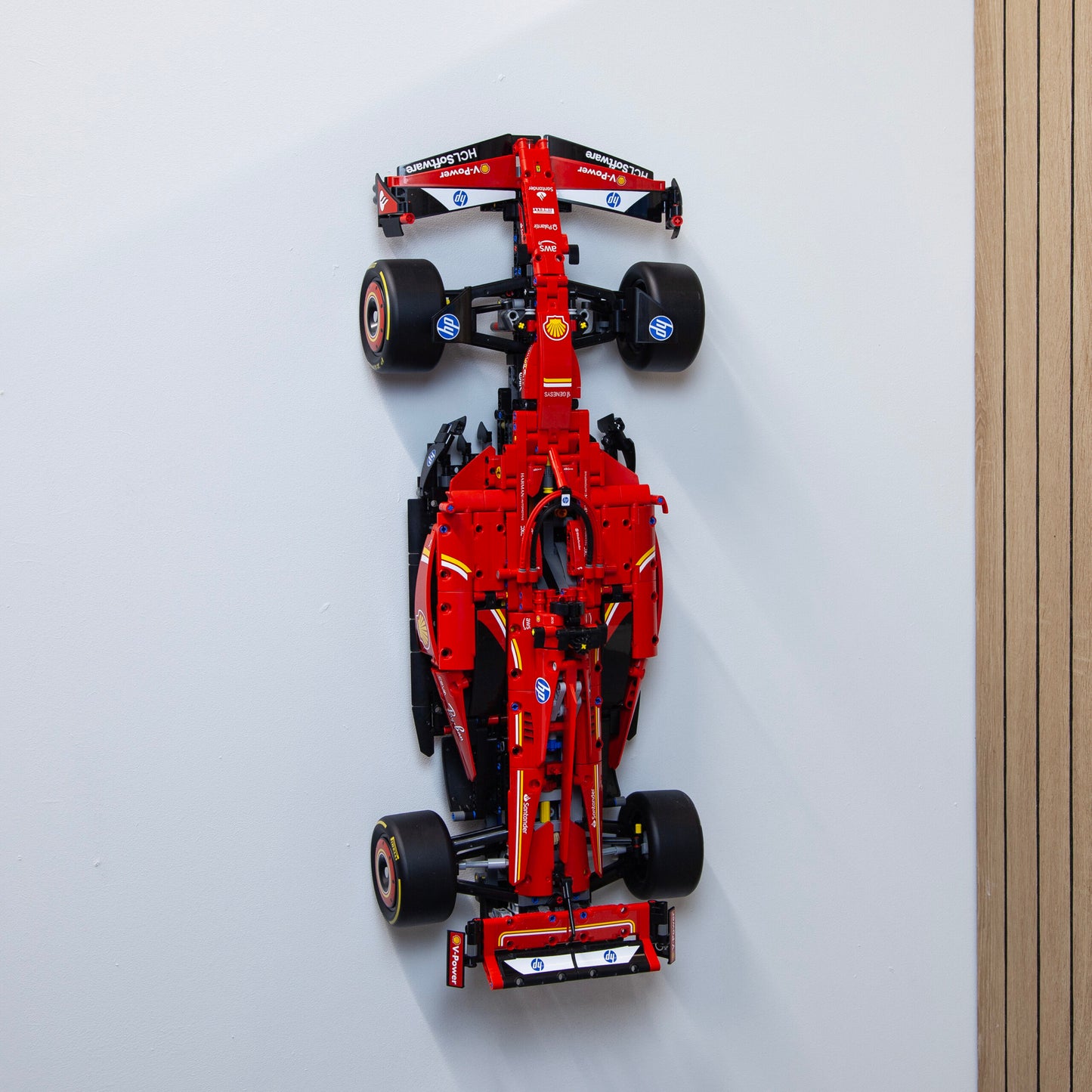 Wall mounted car stand For LEGO Technic™ Ferrari SF-24 F1 Car 42207