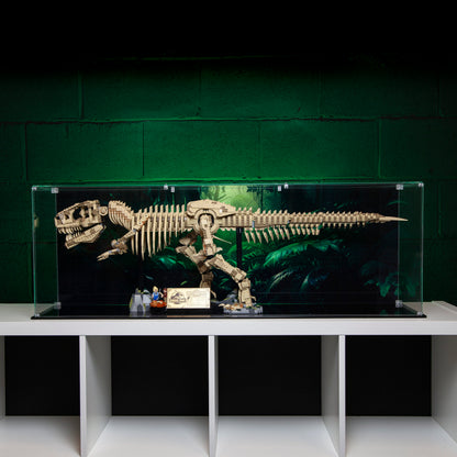 Premium Acrylic Display Case for the LEGO Dinosaur Fossils: Tyrannosaurus rex 76968