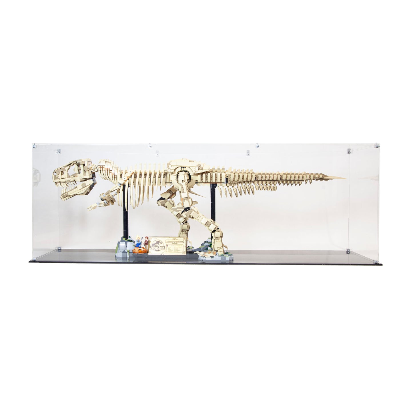 Premium Acrylic Display Case for the LEGO Dinosaur Fossils: Tyrannosaurus rex 76968