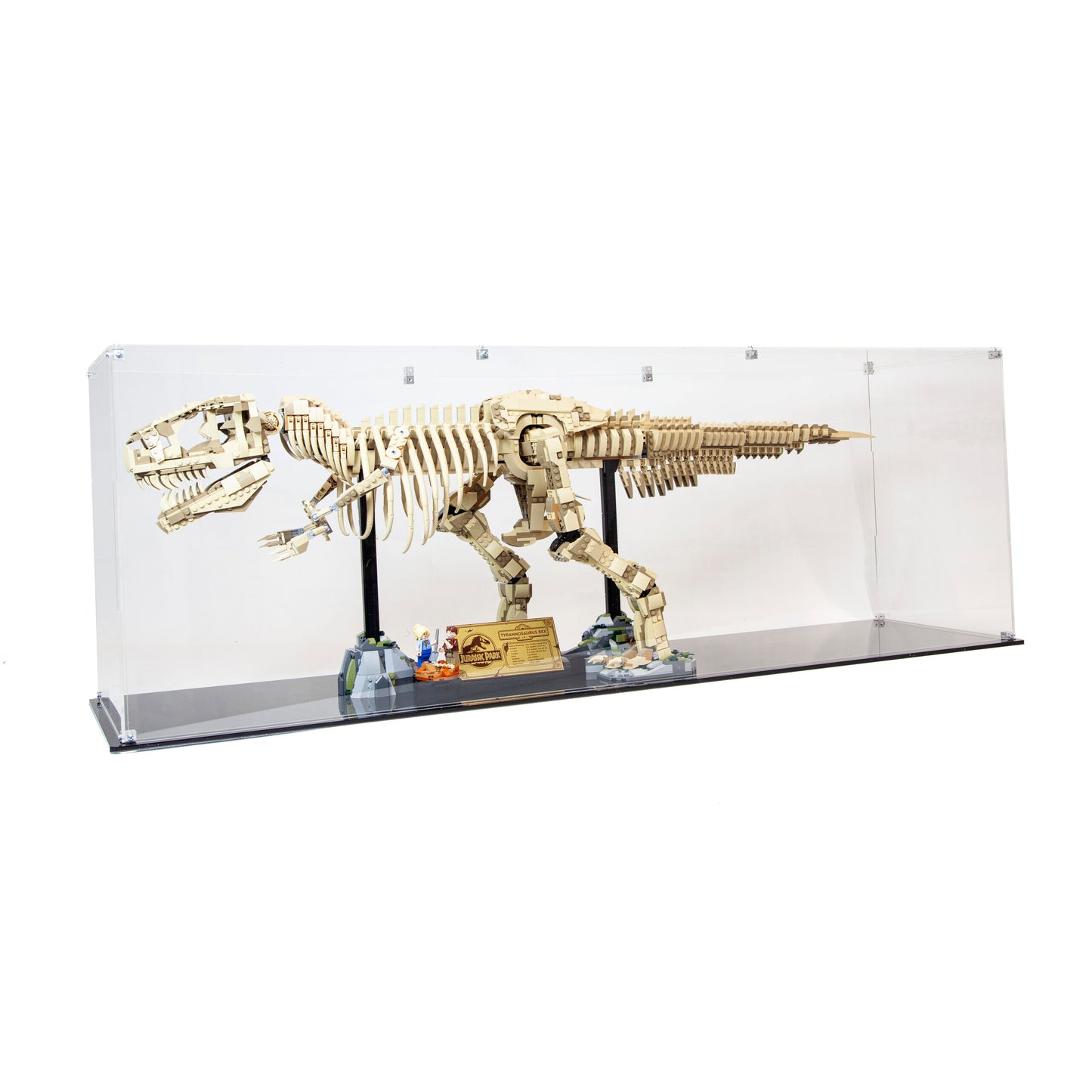 Premium Acrylic Display Case for the LEGO Dinosaur Fossils: Tyrannosaurus rex 76968
