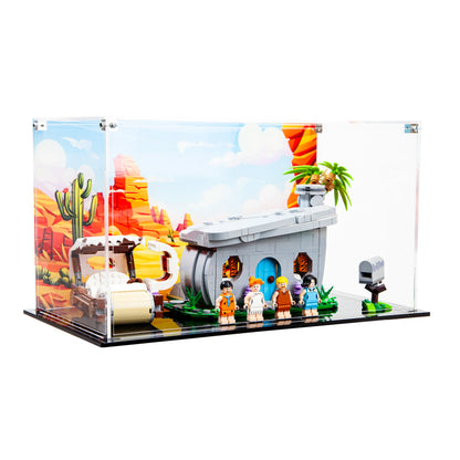 Premium Acrylic Display Case for the LEGO The Flintstones 21316