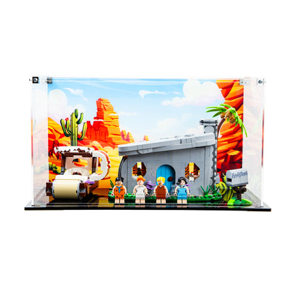 Premium Acrylic Display Case for the LEGO The Flintstones 21316