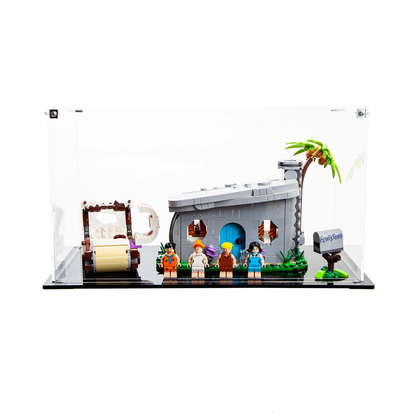 Premium Acrylic Display Case for the LEGO The Flintstones 21316