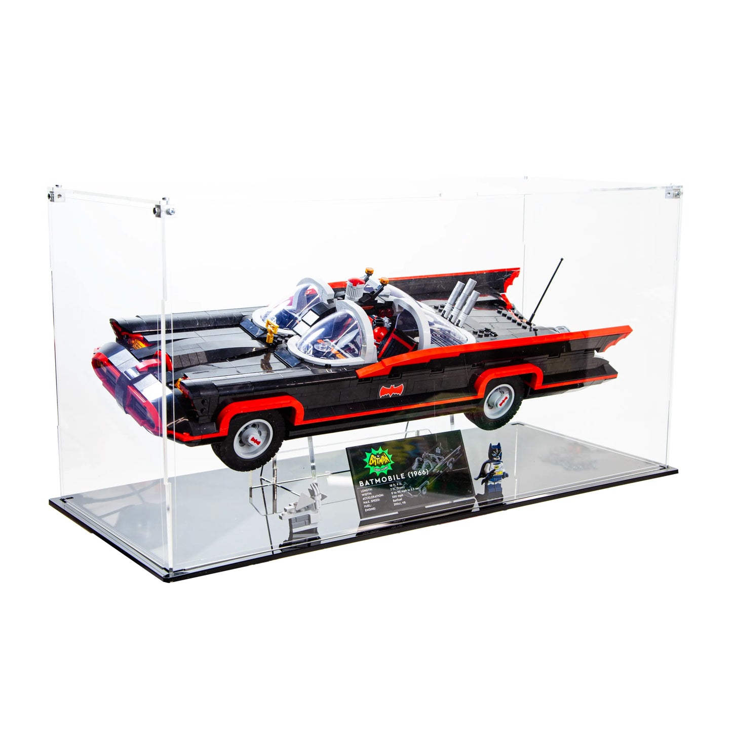 Premium Acrylic Display Case for LEGO Batman™: The Classic TV Series Batmobile™ 76328