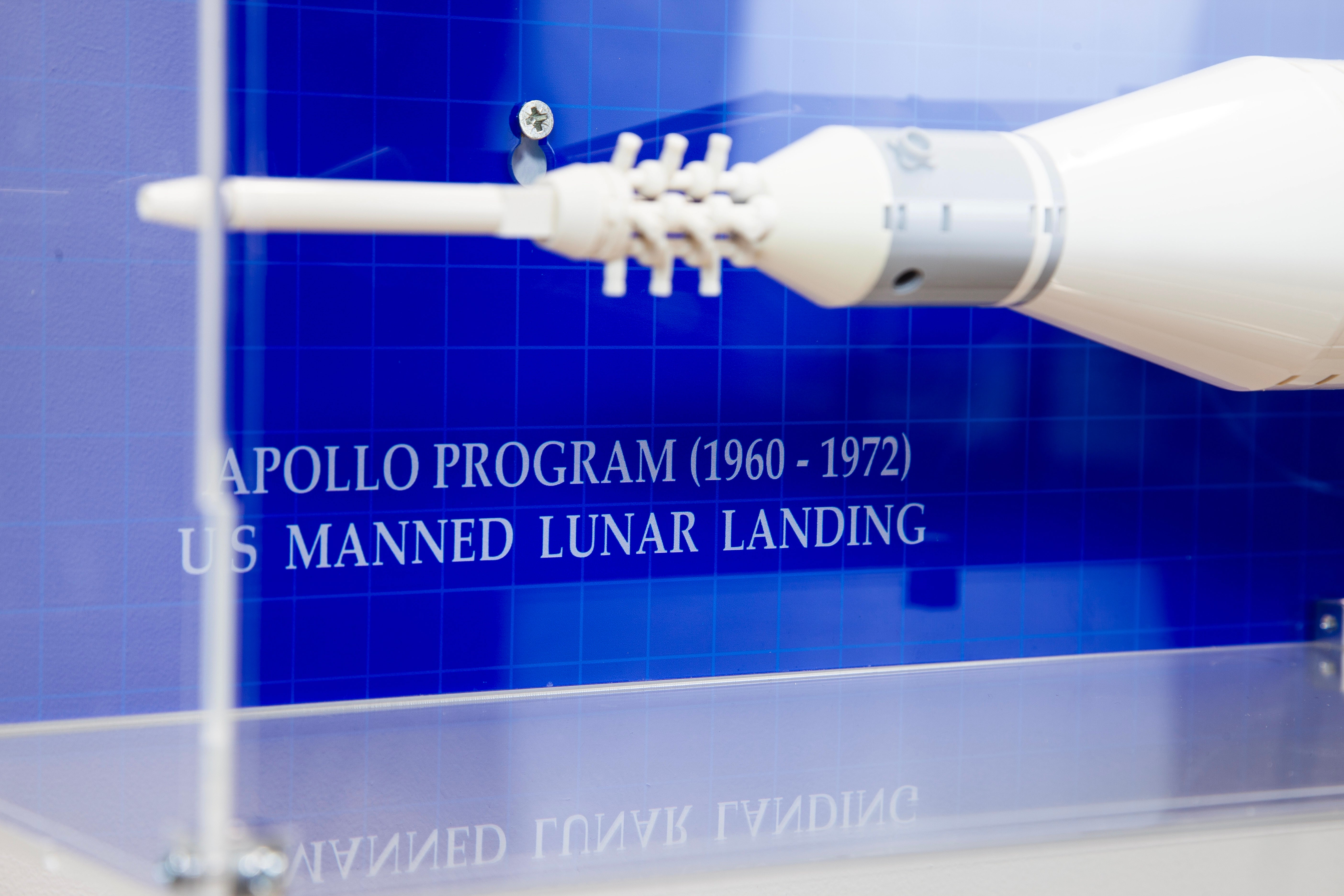 Premium Acrylic Wall Display Case for LEGO® NASA Apollo Saturn V