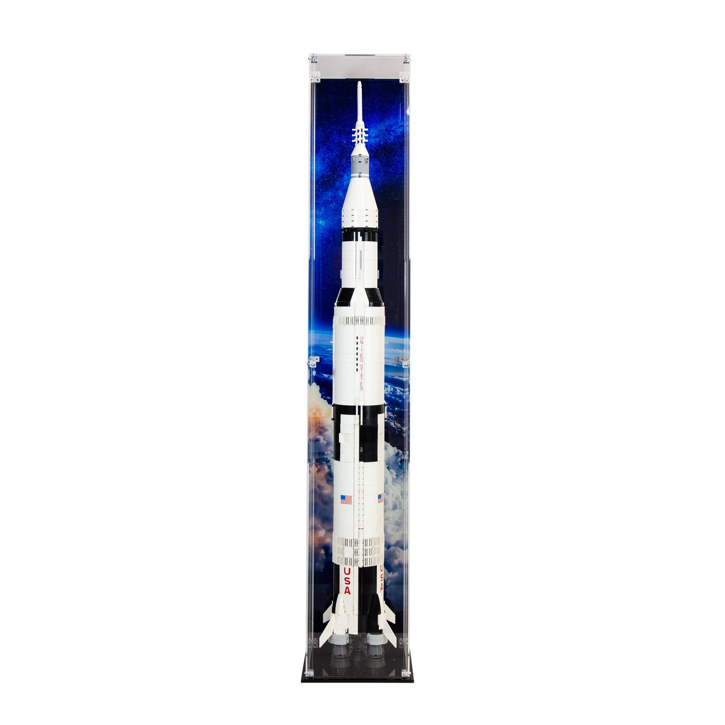 Premium Acrylic Display Case for LEGO® NASA Apollo Saturn V (21309 / 92176)