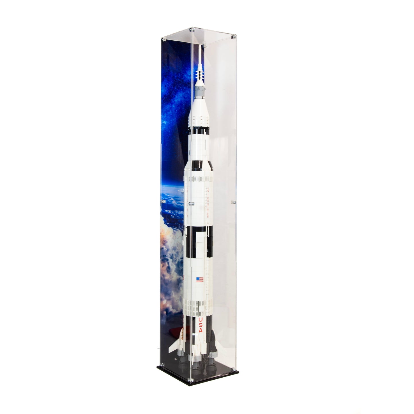 Premium Acrylic Display Case for LEGO® NASA Apollo Saturn V (21309 / 92176)
