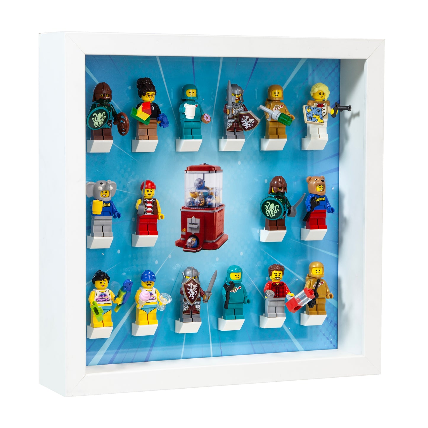 Acrylic Frame Insert for LEGO Vending Machine Minifigures