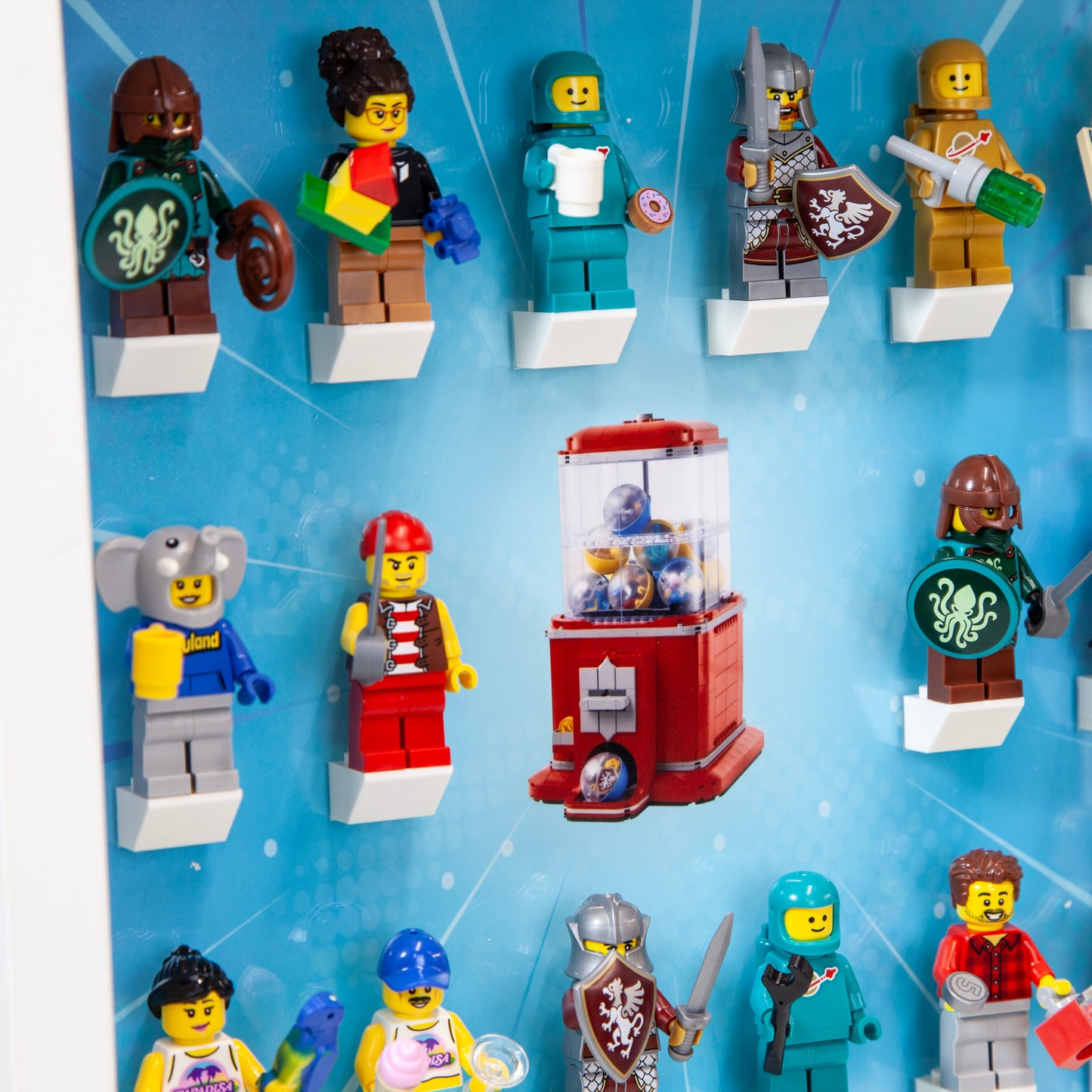 Acrylic Frame Insert for LEGO Vending Machine Minifigures