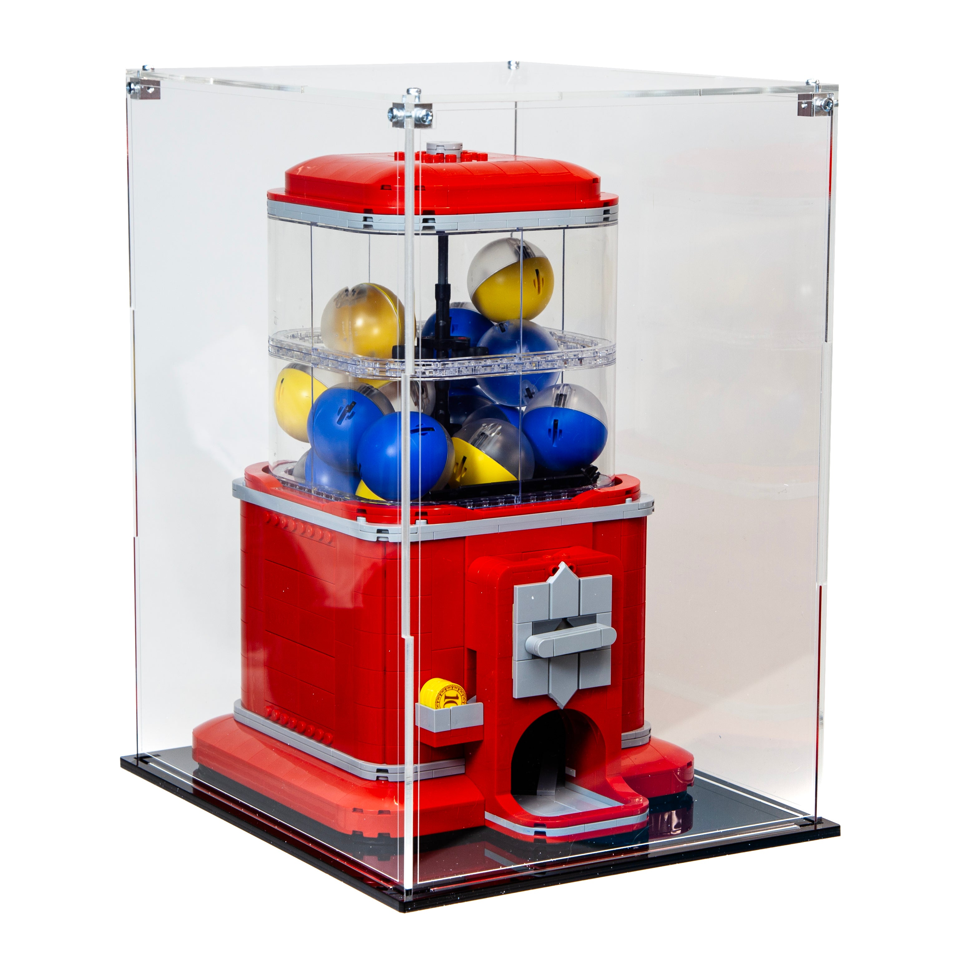 Acrylic Display Case for the LEGO Vending Machine 21358 – Laser Frame