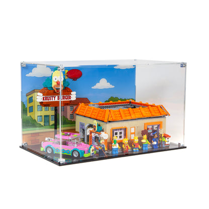 Acrylic Display Case for the LEGO® The Simpsons™: Krusty Burger 10352