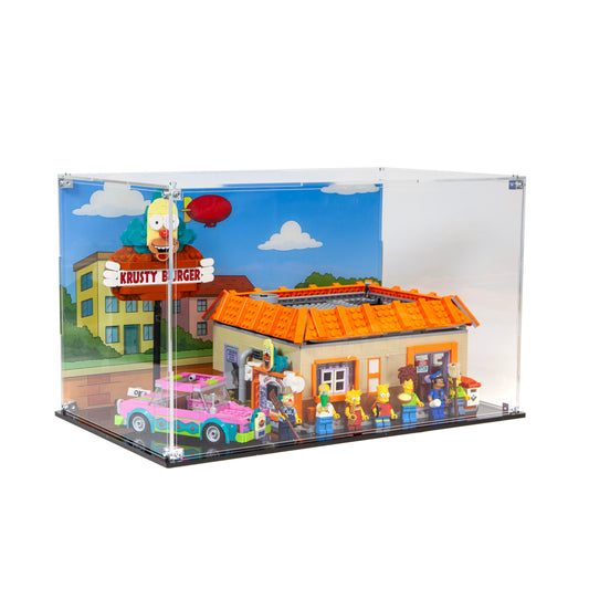 Acrylic Display Case for the LEGO® The Simpsons™: Krusty Burger 10352