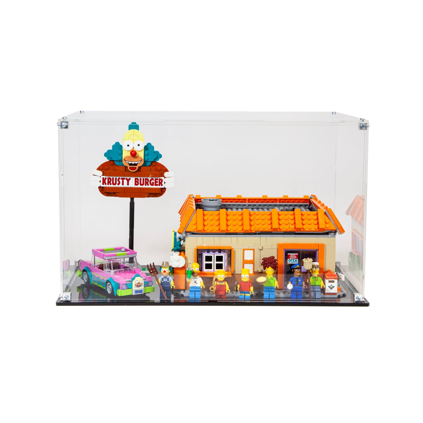 Acrylic Display Case for the LEGO® The Simpsons™: Krusty Burger 10352