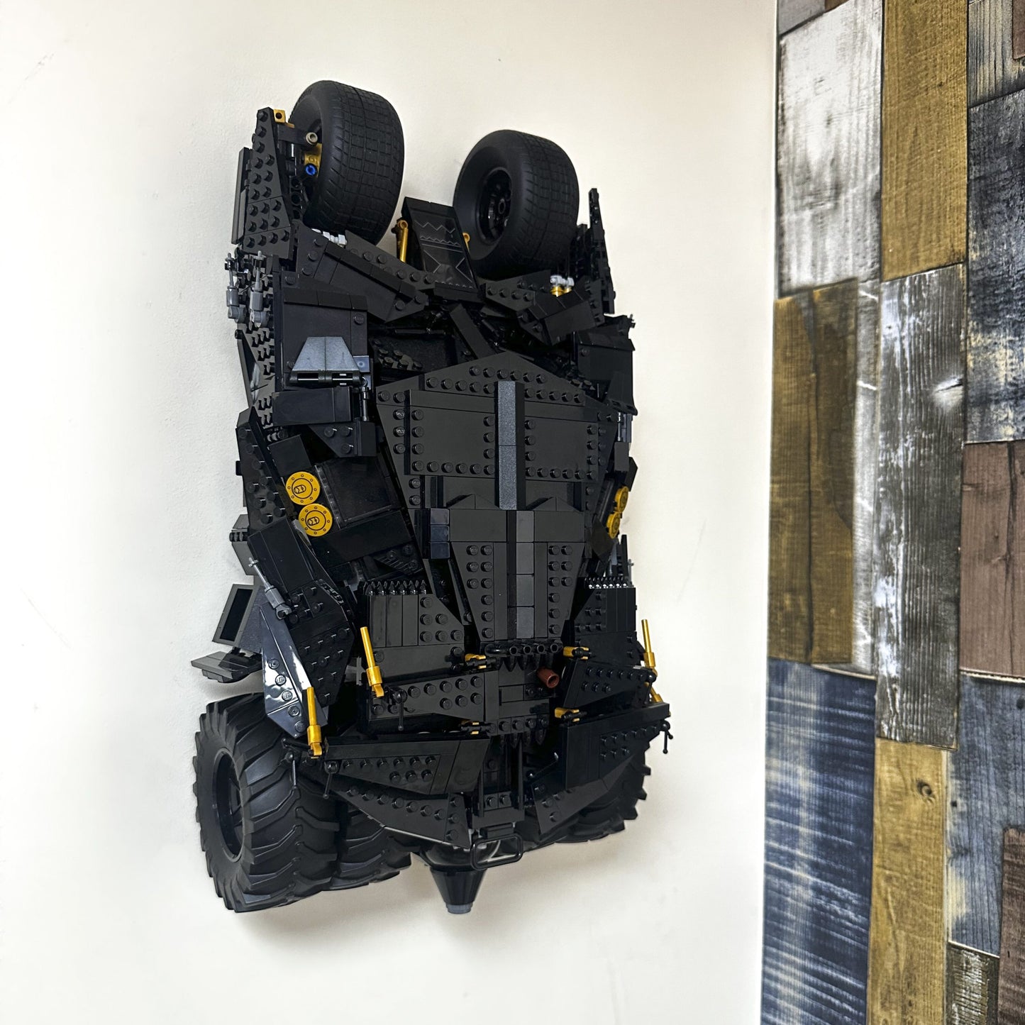 Wall mounted car stand For LEGO TUMBLER (76240 & 76023)