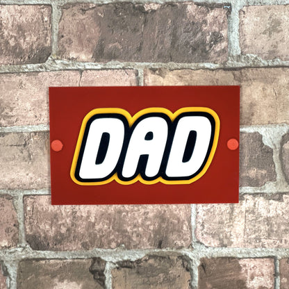 3D Stacked Acrylic Name Plaque