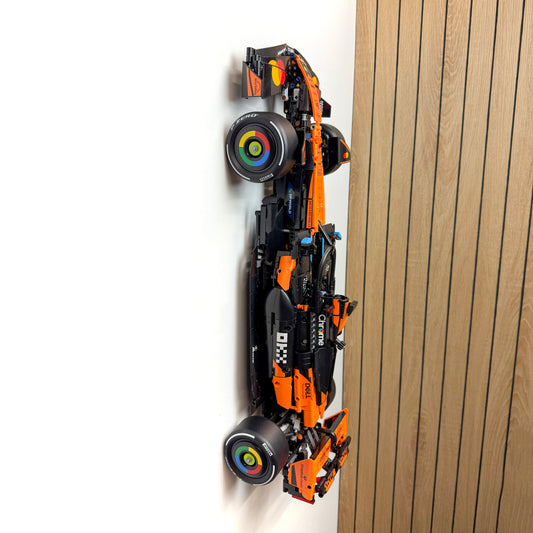 Wall mounted car stand For LEGO Technic™ McLaren MCL39 F1 Car 42228