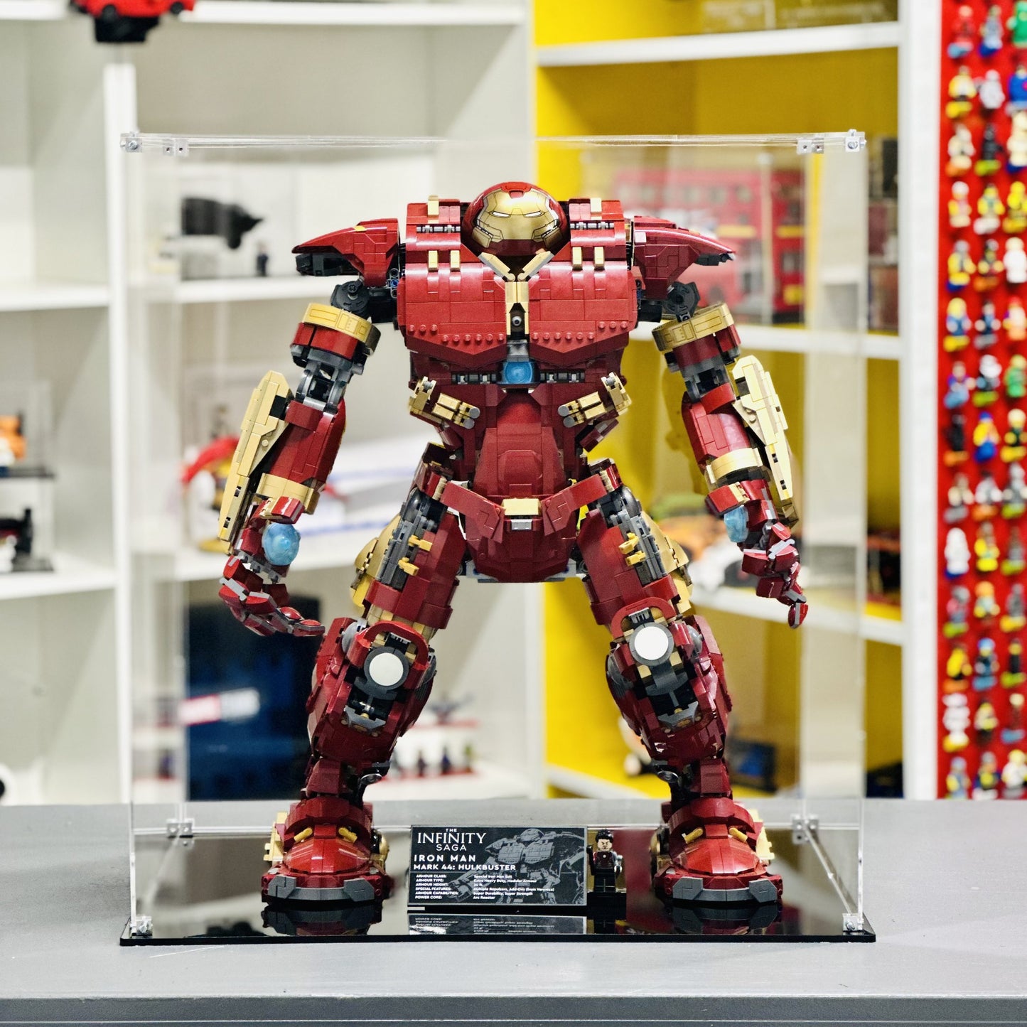 Acrylic Display Case for the LEGO Hulkbuster 76210