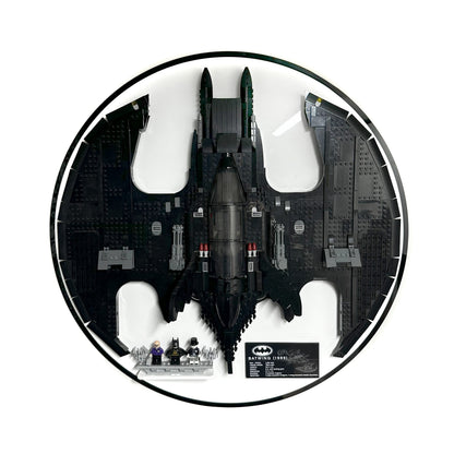 Acrylic Wall Display Stand For LEGO 1989 Batwing 76161