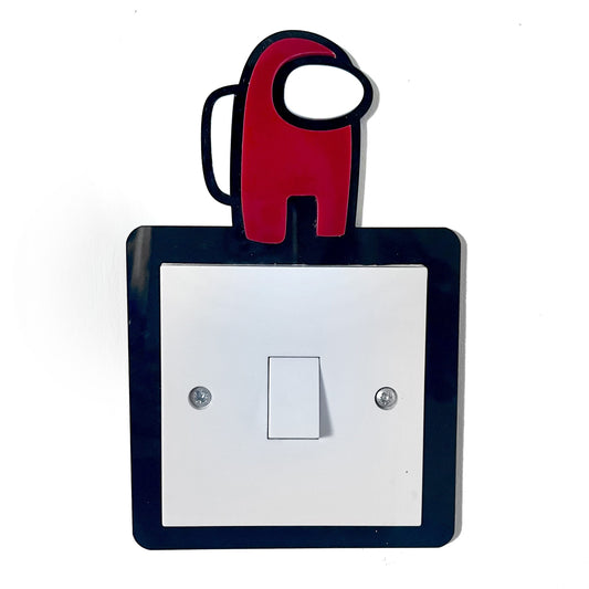 Among Us Acrylic Light Switch Surround