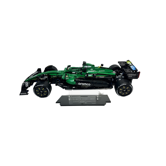 Acrylic Display Stand for LEGO Aston Martin Aramco AMR25 F1® Car