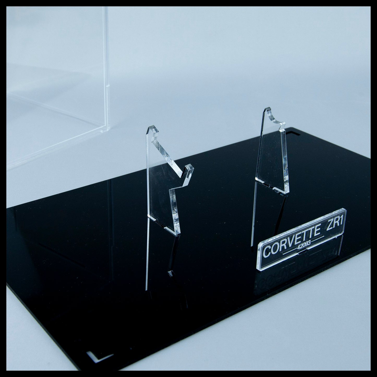 Acrylic Display Case for LEGO Chevrolet Corvette ZR1 (42093)