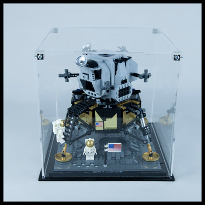 Acrylic Display Case for LEGO NASA Apollo 11 Lunar Lander (10266)
