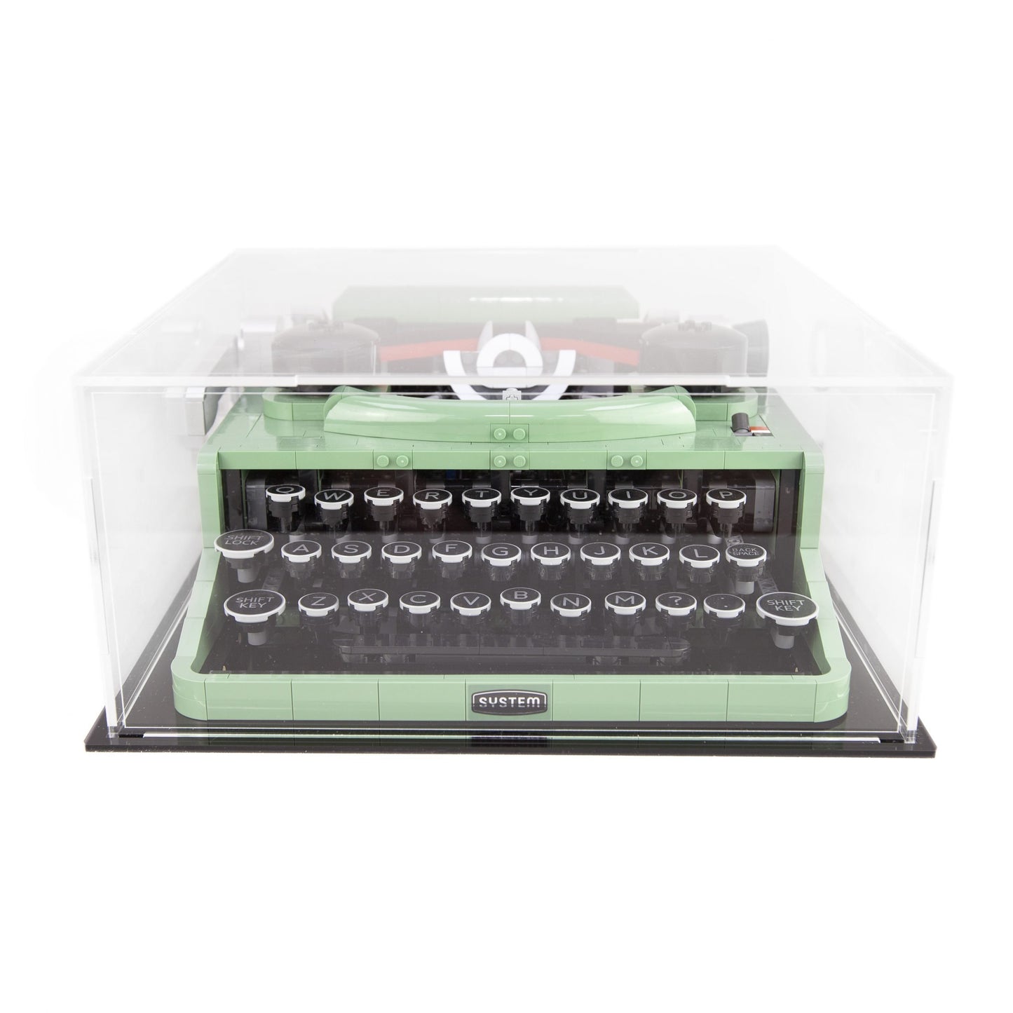 Acrylic Display Case For LEGO Typewriter (21327)