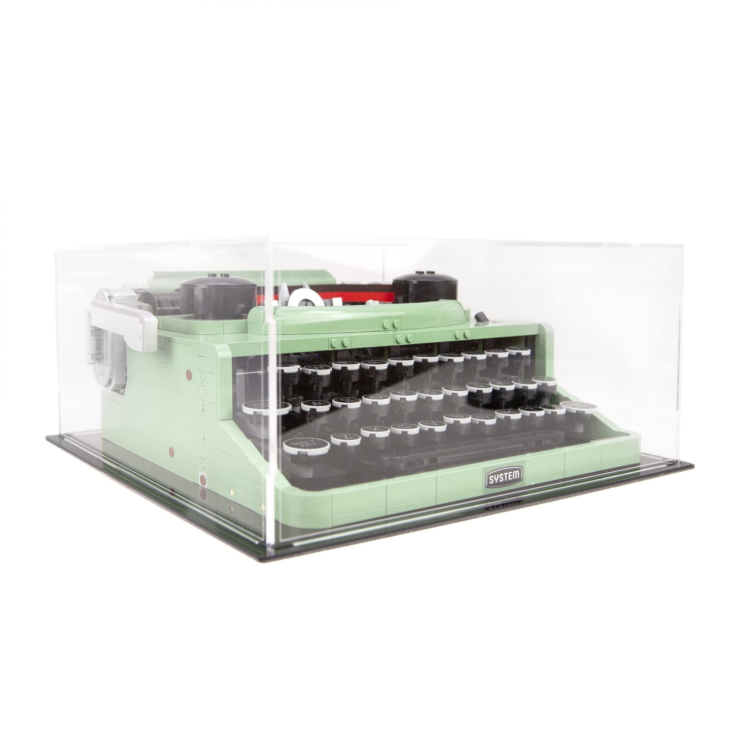 Acrylic Display Case For LEGO Typewriter (21327)
