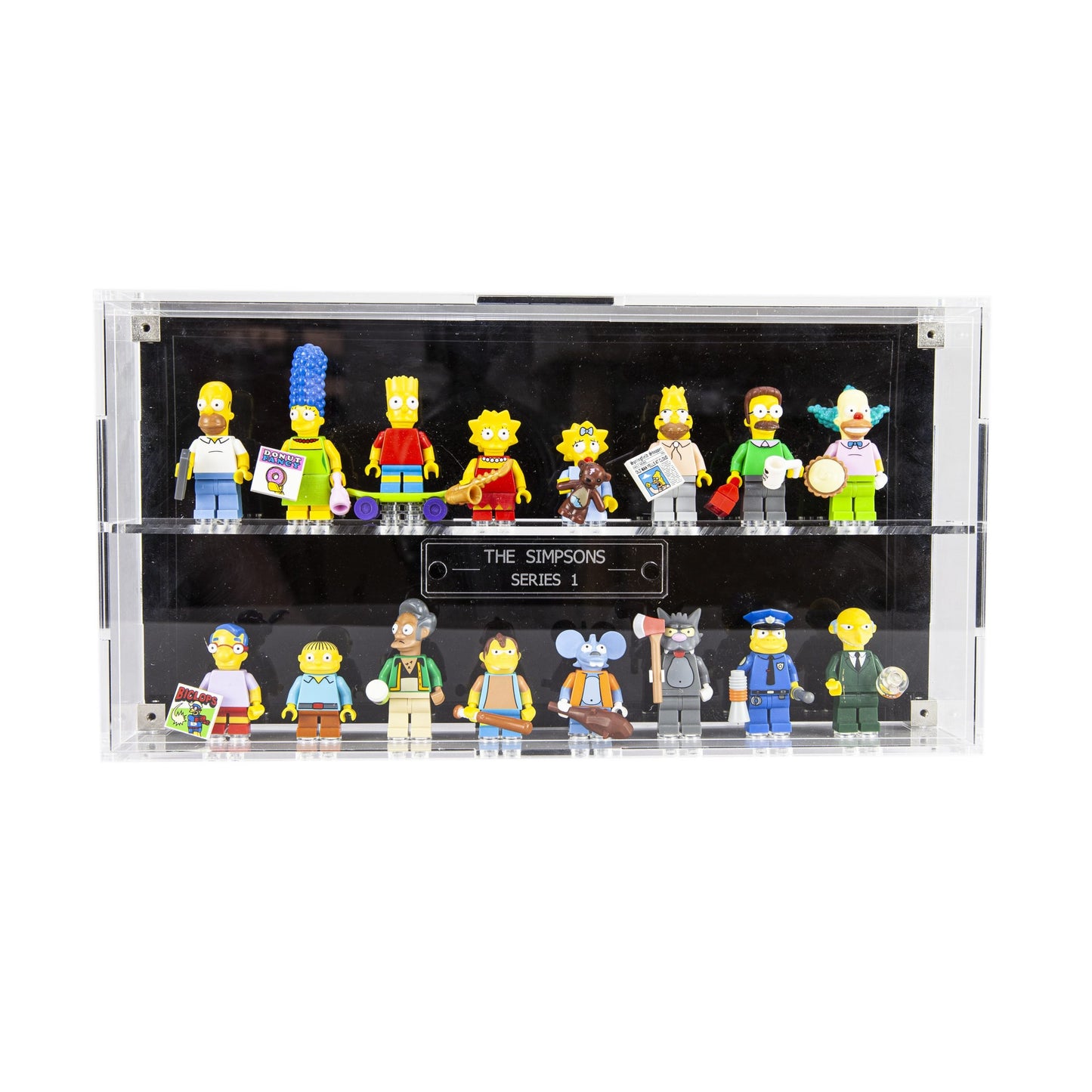 Acrylic Display Case for LEGO Minifigures The Simpsons series