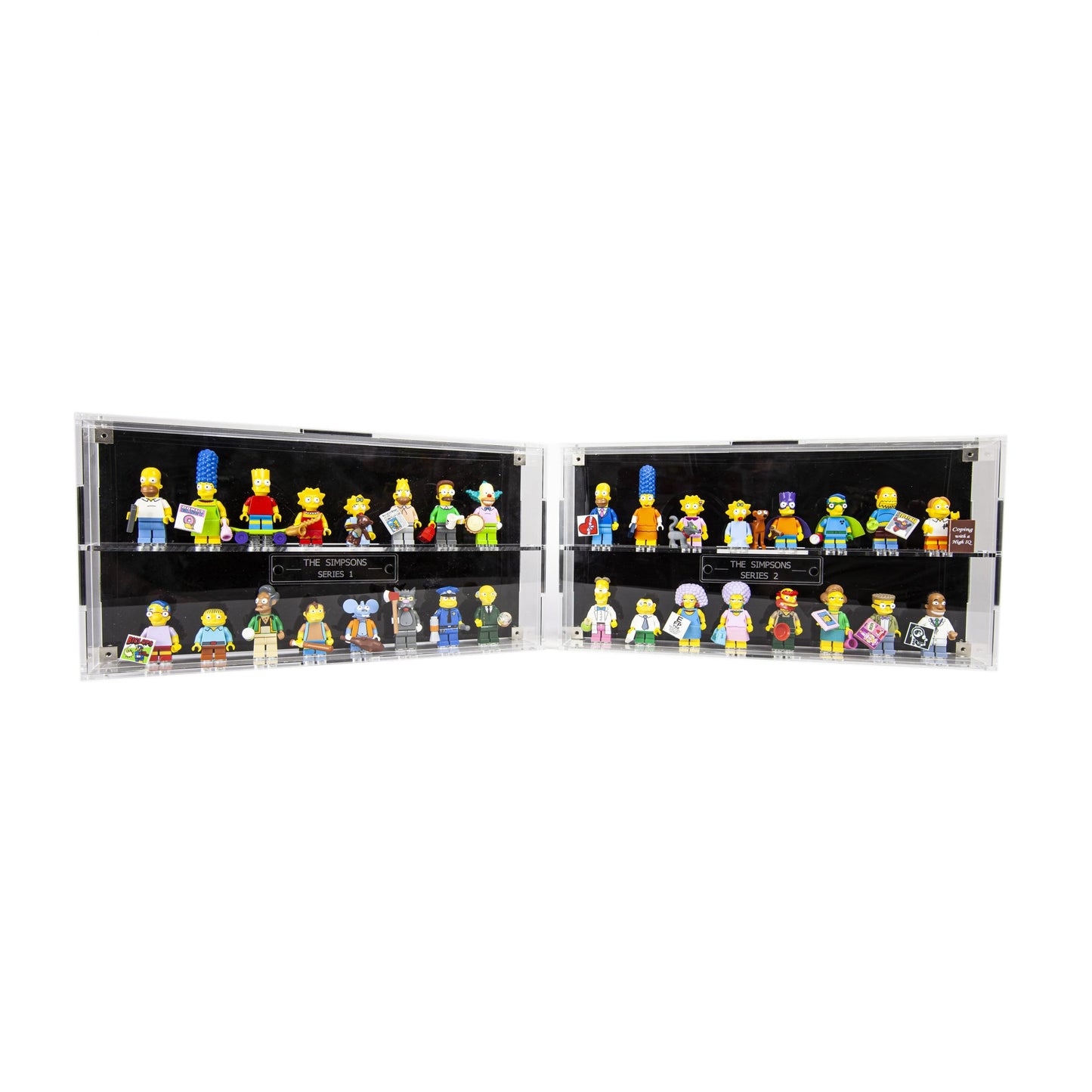 Acrylic Display Case for LEGO Minifigures The Simpsons series