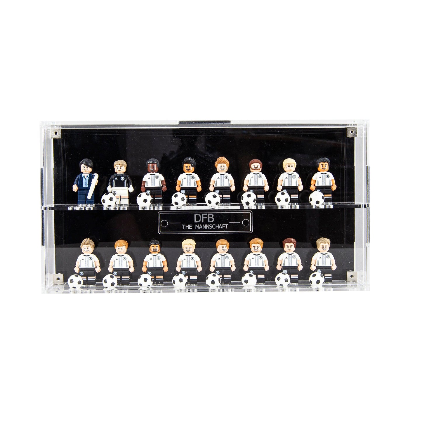 Acrylic Display Case for LEGO DFB Mannschaft CMF Minifigures Series