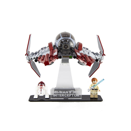 Acrylic Display Stand for LEGO Star Wars Obi-Wan’s Jedi Interceptor™ 75135
