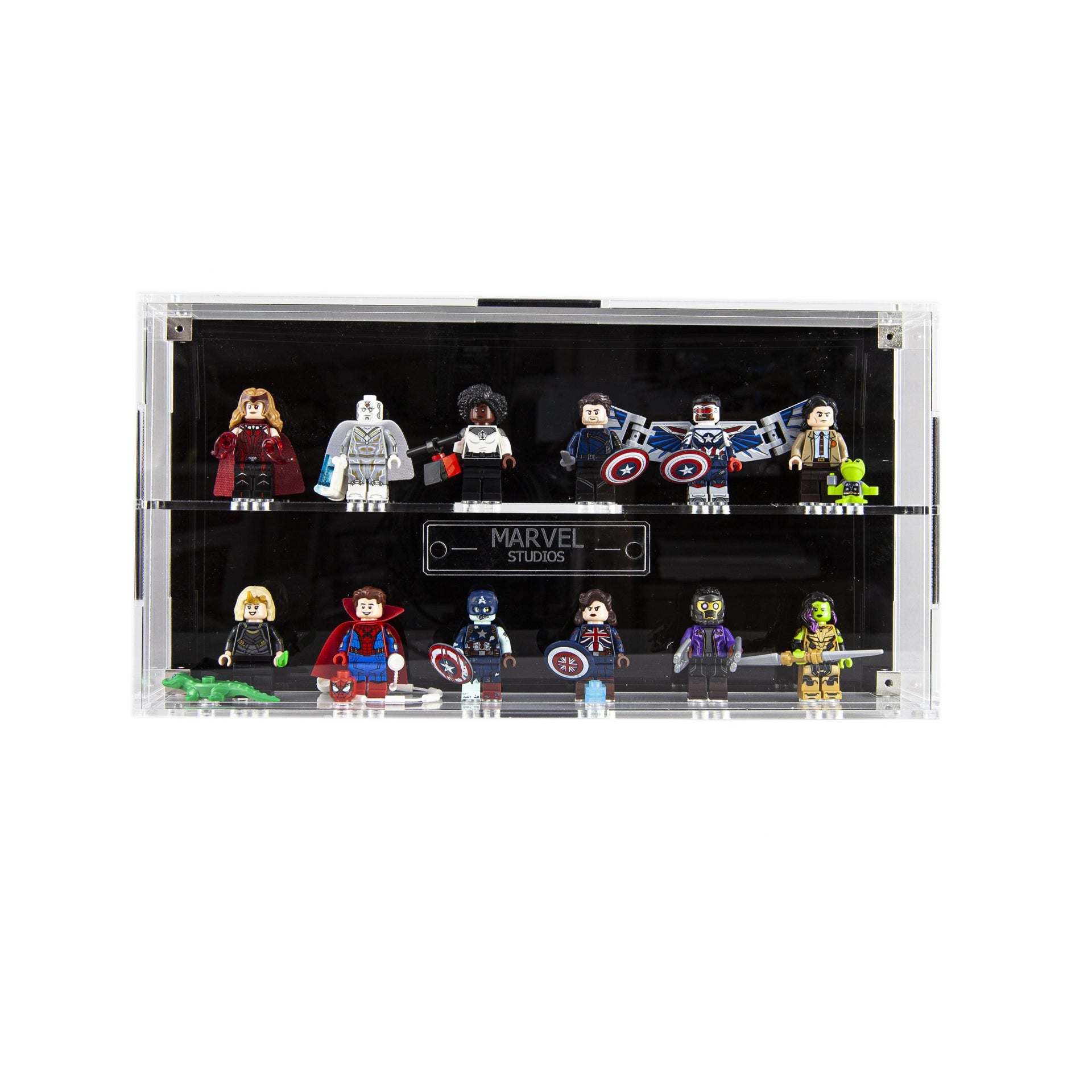 Acrylic Display Case for LEGO Minifigures Marvel Studios series