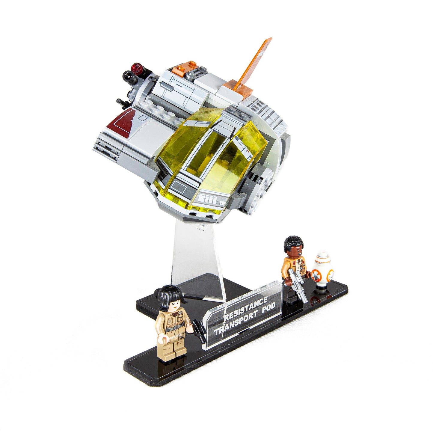 Acrylic Display Stand for LEGO Star Wars Resistance Transport Pod™ 75176