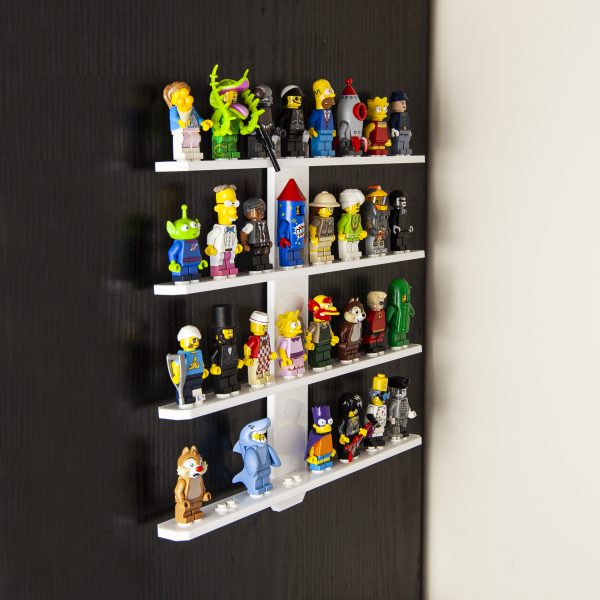 Wall mounted Acrylic Minifigure Stands